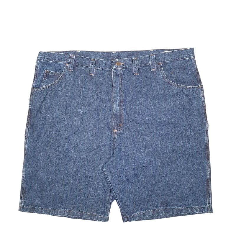 Wrangler Denim Jeans Jorts Blue Carpenter Cotton Shorts W48