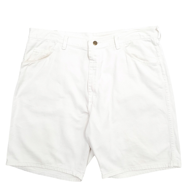 Wrangler Denim Jeans Jorts White Denim Jeans Cotton Shorts W40