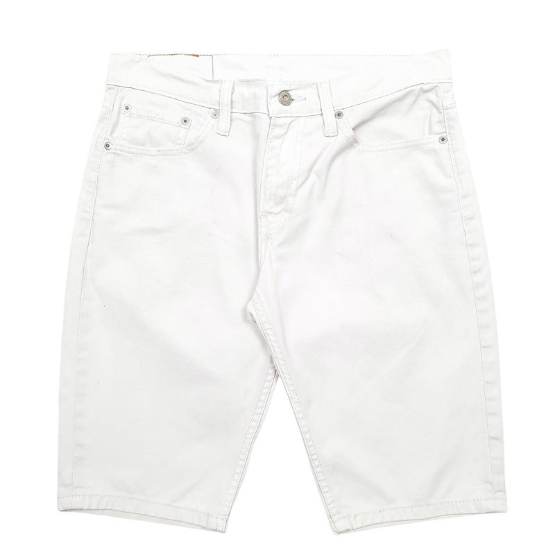 Levis Denim Jeans Jorts White Denim Jeans Cotton Shorts W30